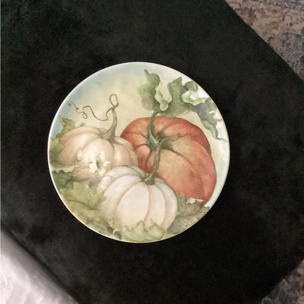 Pier 1 Grateful Harvest Earthenware Plate - Picture 2 of 7